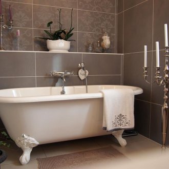 Κλασικό μπάνιο με στυλ