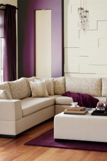 PVC πάνελ στο εσωτερικό του καθιστικού