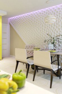 PVC πάνελ στην κουζίνα