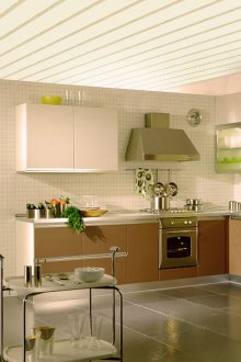 PVC πάνελ στην οροφή