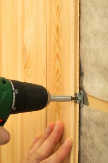 Εγκατάσταση πάνελ PVC