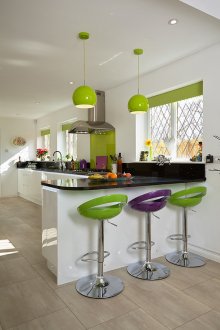 Πράσινο τόνους στην κουζίνα