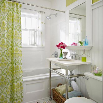 Πράσινο αξεσουάρ μπάνιου