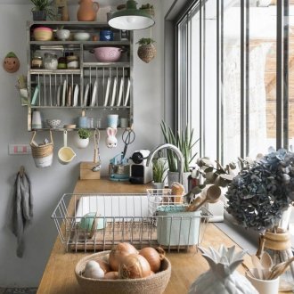 Αξεσουάρ κουζίνας στυλ χώρας