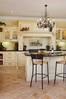 Interior d'estil beige provençal.