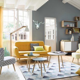 Ρετρό σαλόνι έπιπλα