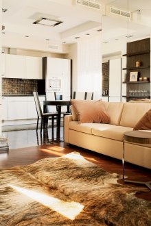 Ζεστό στούντιο διαμέρισμα σε μπεζ τόνους