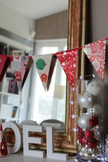 Γιορτή του Νέου Έτους με σημαίες