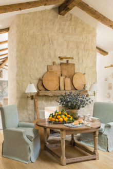 Χωριό διακοσμητικό πάνελ