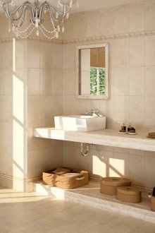 Μπεζ μπάνιο