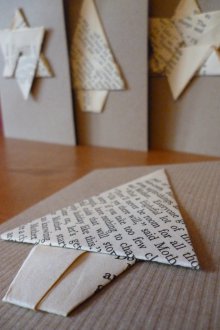 Πρωτοχρονιά κάρτα Origami