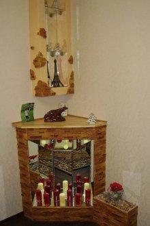 Χριστουγεννιάτικο τζάκι από το κουτί και κόντρα πλακέ