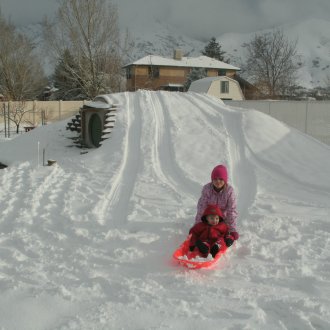 Χιόνι διαφάνεια στο ναυπηγείο