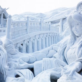 Όμορφη διαφάνεια χιόνι