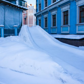 Η ολίσθηση του χιονιού είναι επίπεδη