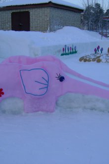 Slide χιονόπτωση