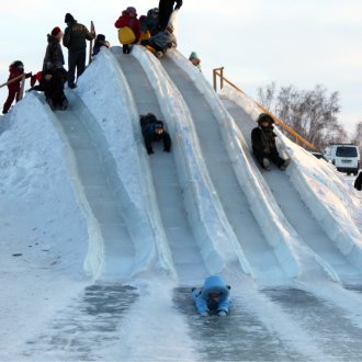 Η ολίσθηση χιονιού υψηλή
