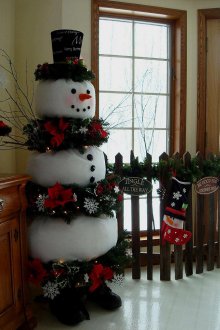 Πώς να κάνει έναν χιονάνθρωπο για το σπίτι