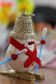 Πώς να κάνετε έναν χιονάνθρωπο έξω από έναν λαμπτήρα