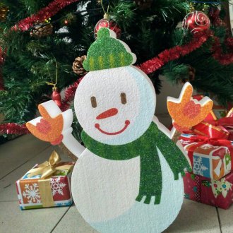 Πώς να φτιάξετε ένα χιονάνθρωπο αφρού