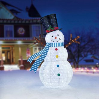 Χιονάνθρωπος λαμπερό