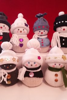 Πλεκτό χιονάνθρωπο