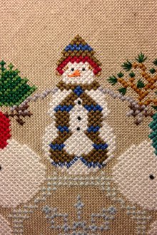 Χειροποίητο χιονάνθρωπο