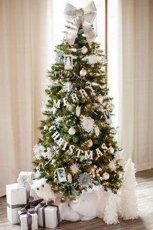 Χειροτεχνία από λευκό χαρτί για το νέο έτος