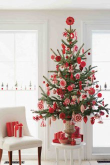 Χειροτεχνία από κόκκινο χαρτί για το νέο έτος