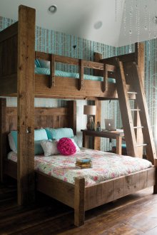 Παιδικό κουκέτα από τον ορεινό όγκο