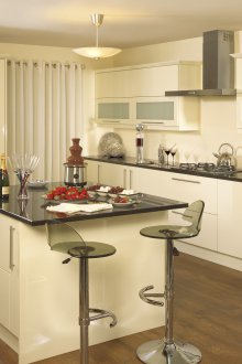 Art Nouveau Βανίλια Κουζίνα