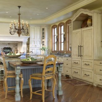 Provence κουζίνα με βανίλια