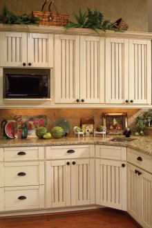 Γωνιά κουζίνας βανίλιας