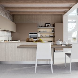 Σχεδιασμός κουζίνας με βανίλια