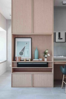 Σχεδιασμός ενός δωματίου Χρουστσόφ με έπιπλα από κόντρα πλακέ