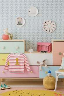 Παιδική ταπετσαρία γεωμετρική