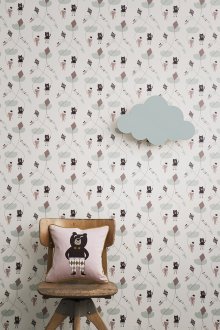 Παιδική ταπετσαρία με αρκούδες