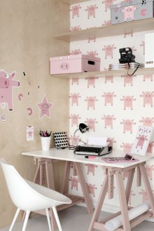 Παιδική ταπετσαρία με εκτύπωση