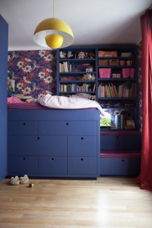 Παιδική ταπετσαρία με πουλιά