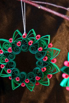 Πρωτοχρονιά διακοσμήσεις από χαρτί