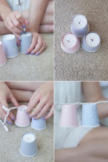 Χριστουγεννιάτικη χάρτινη φουρκέτα