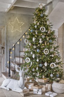 Χριστουγεννιάτικη διακόσμηση με στοιχεία