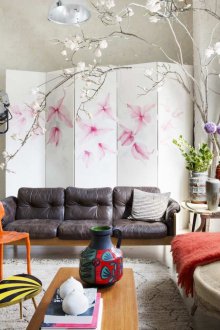 Οθόνη σε διαμέρισμα στούντιο