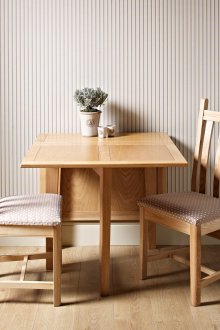 Πτυσσόμενο τραπέζι οξιάς