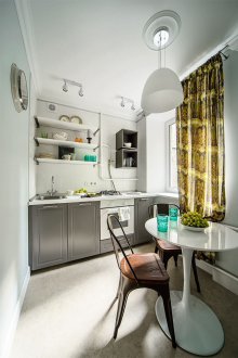 Κουζίνα 6 τ.μ. με διακόσμηση