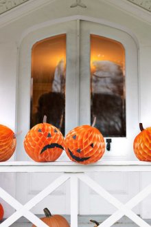 Citrouille en papier Halloween
