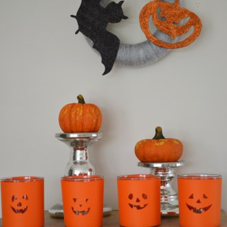 Απόκριες κεριά διακόσμηση