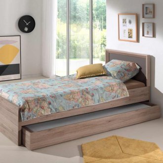 Ξύλινη βελανιδιά κρεβατιών