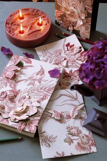 Καρτ ποστάλ από τα υπολείμματα της ταπετσαρίας