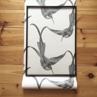 Πίνακας από τα υπολείμματα της ταπετσαρίας